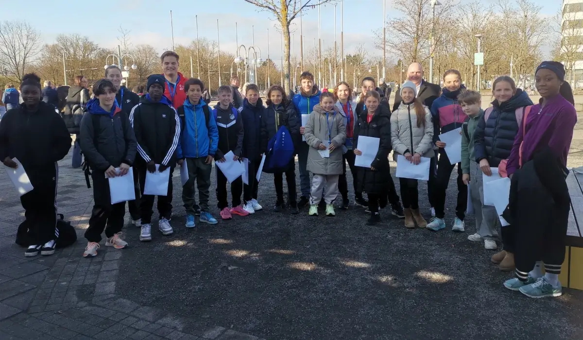 Nachwuchsathletik auf großer Bühne beim Indoor-Meeting Karlsruhe