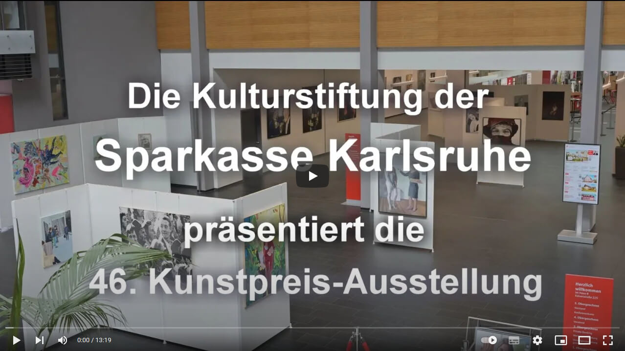 46. Kunstpreis der Kulturstiftung der Sparkasse Karlsruhe