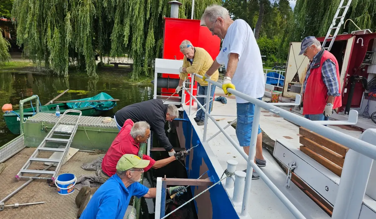 Sanierung der Museumsfähre „Sophie“ – gelebte Ortsgeschichte fördern